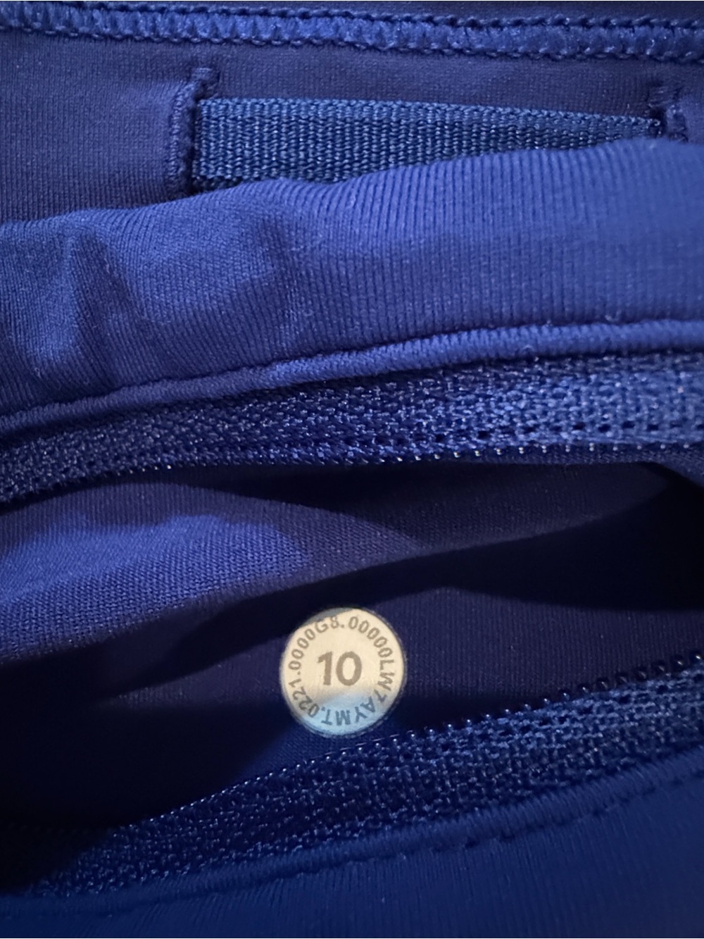Lululemon Speed Up Running Shorts Royal Blue Size 10 - Picture 2 of 15